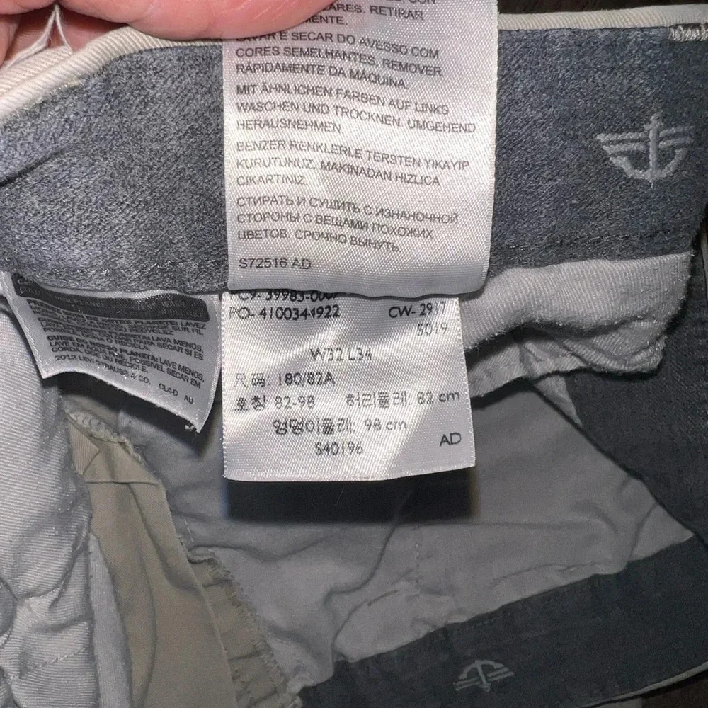 Men’s Vintage Dockers Slacks 32x34 - Picture 4 of 8